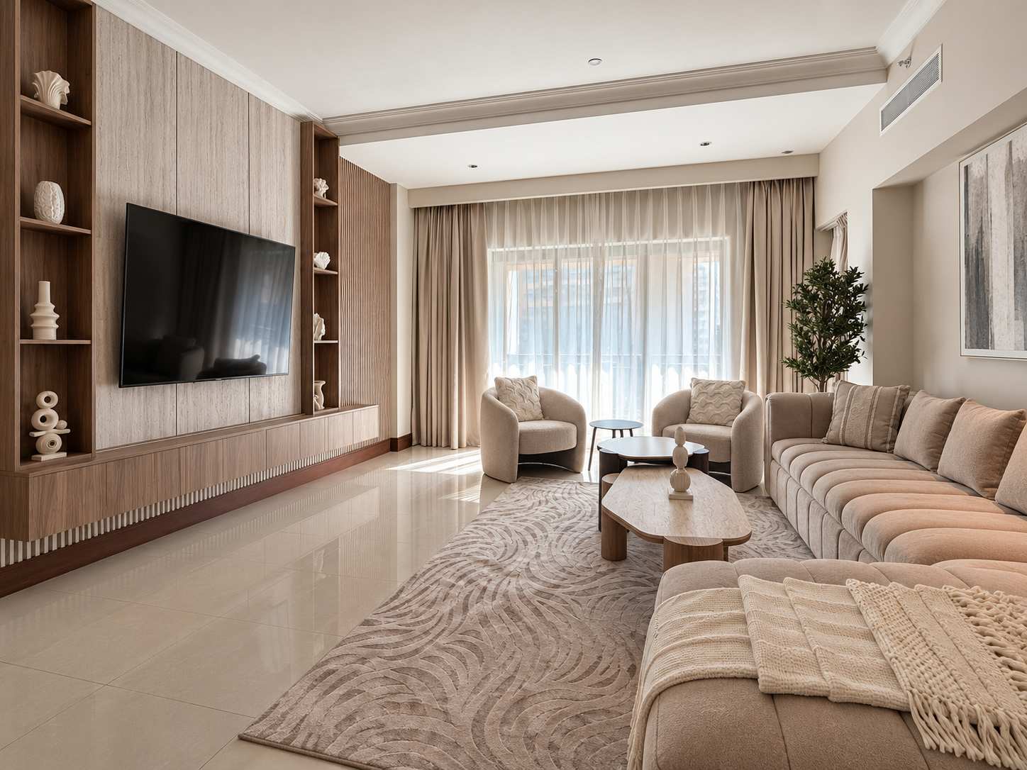 Newly Renovated Partical Sea View 1B Near Park - Image 1