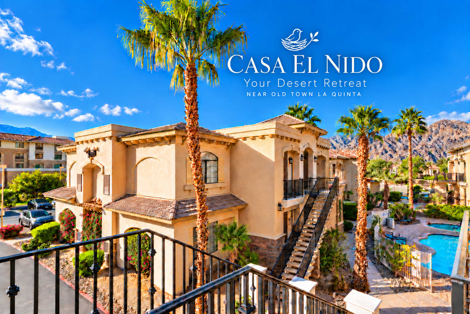 El Nido | Chic Desert Nest Near Old Town + Pools