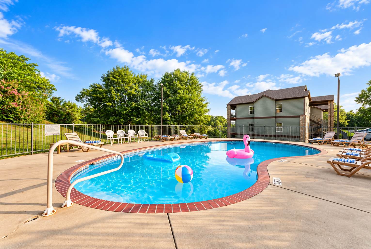 Pool #2 is a short drive on Golf Dr.