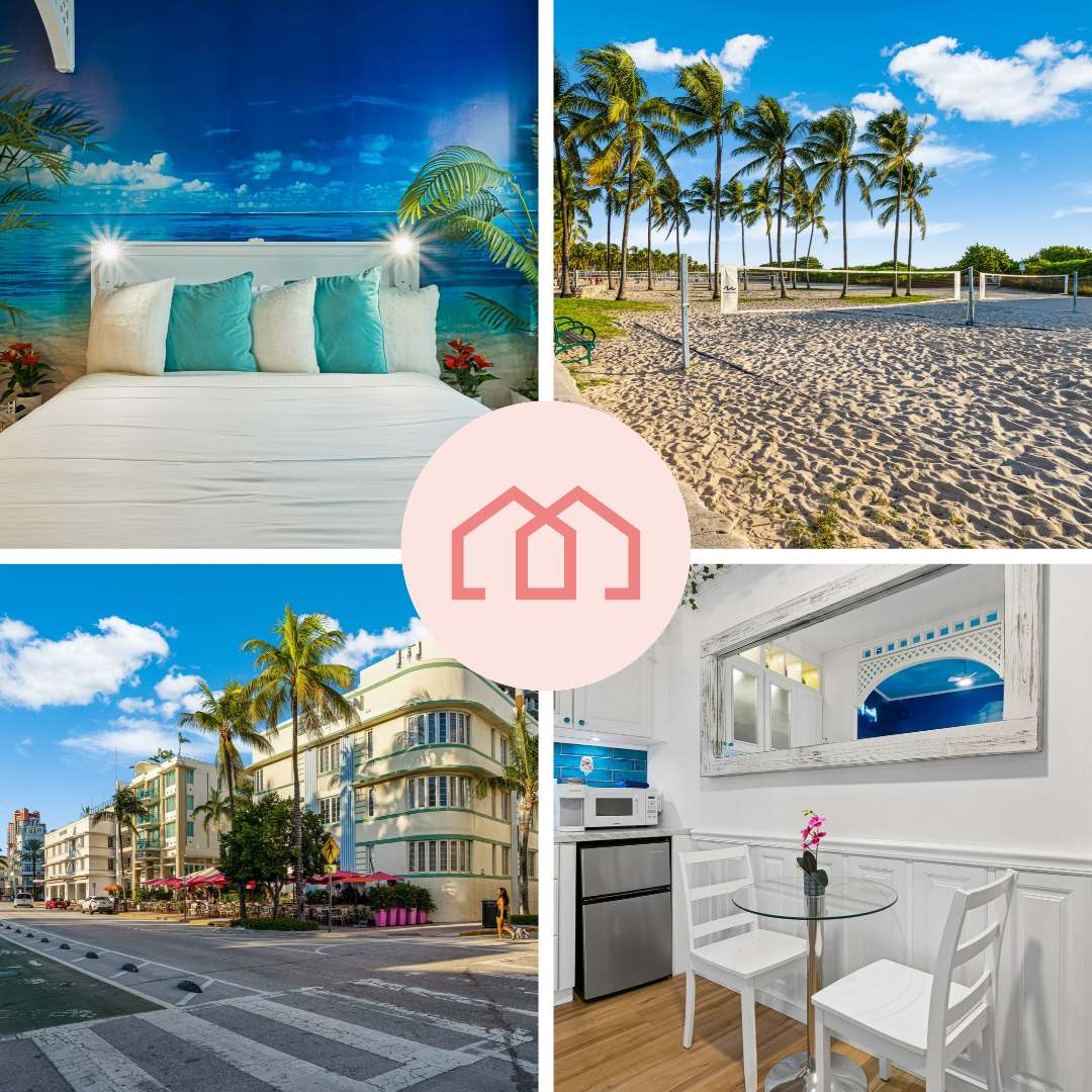 Ocean Drive Vibe, stay across from the beach