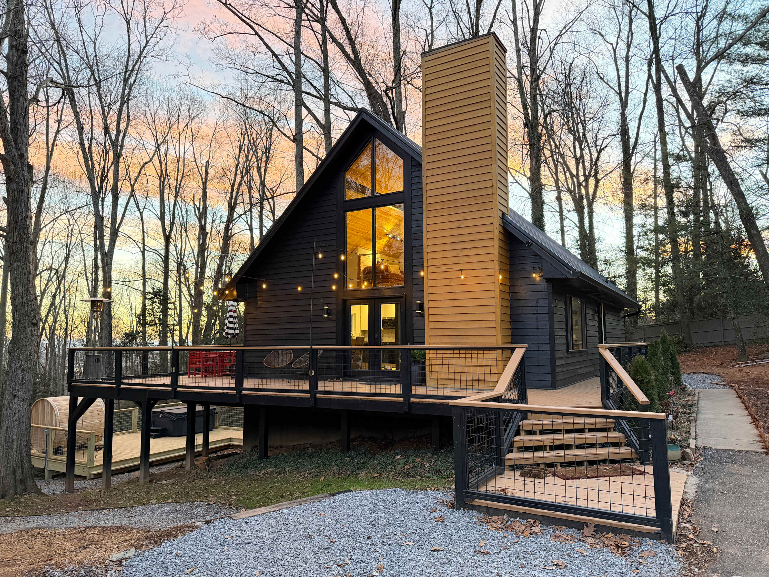 Ridgetop A-Frame | Hot Tub, Sauna & Pickleball - Photo 2