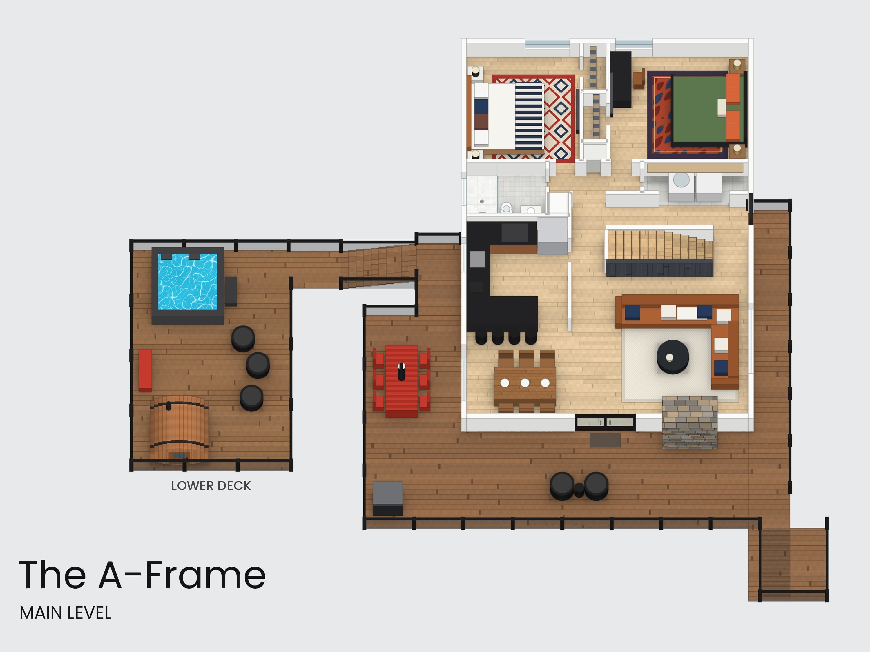Ridgetop A-Frame | Hot Tub, Sauna & Pickleball - Photo 49