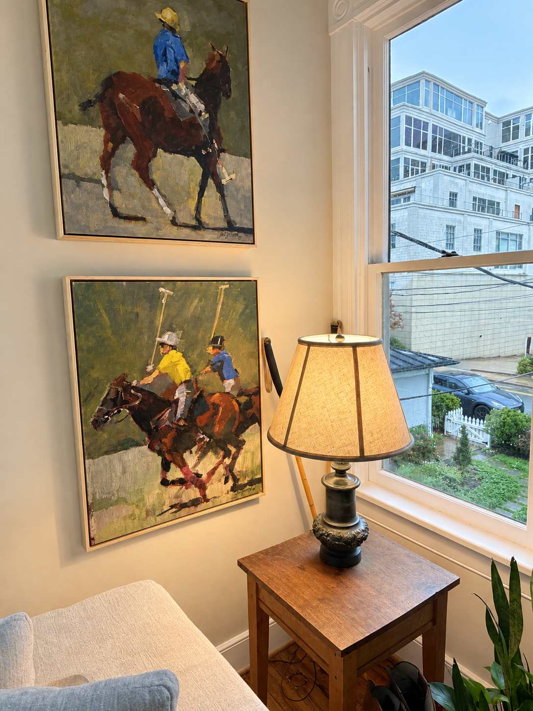 Living Room View to South St