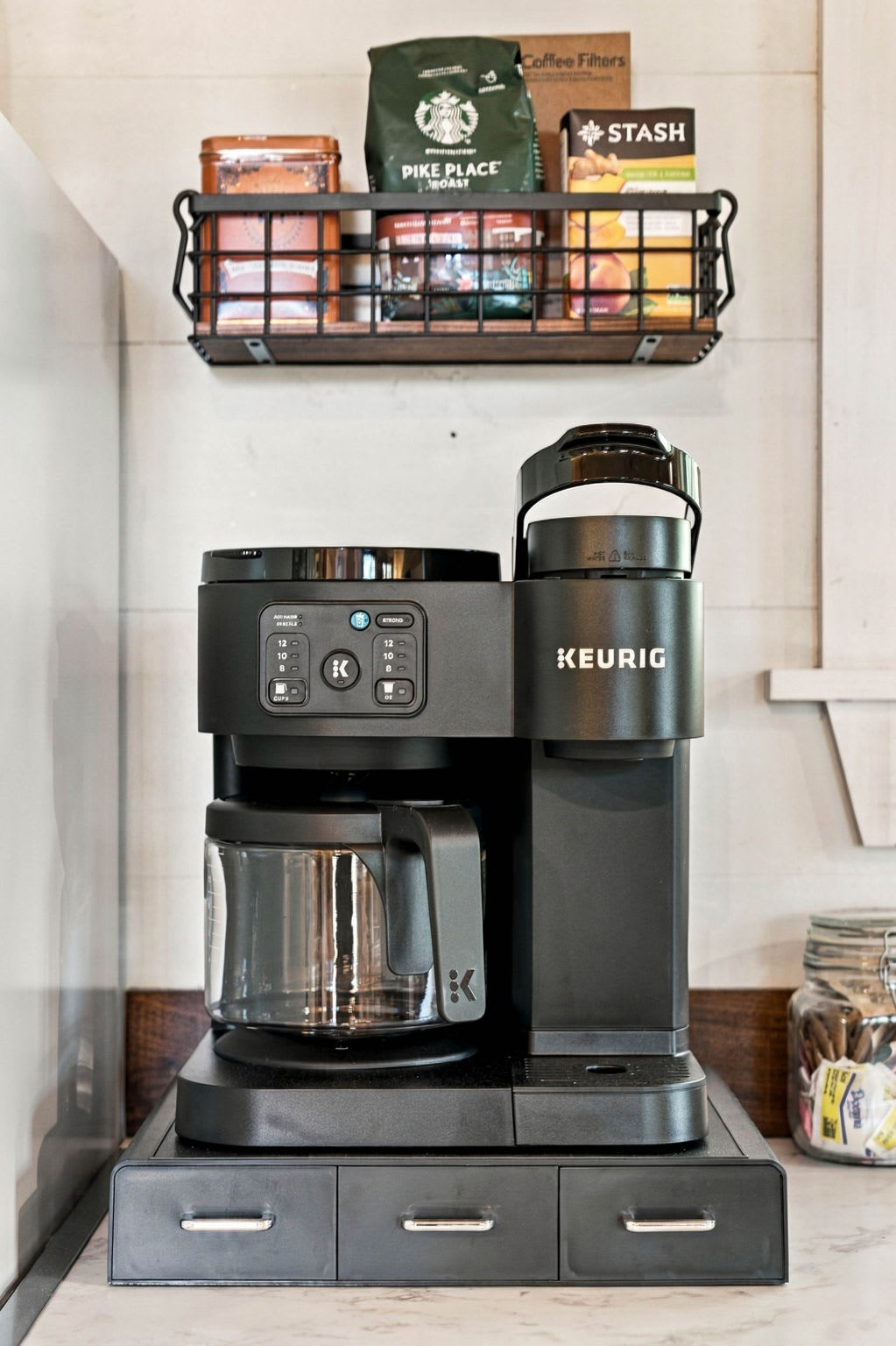 Keurig combination coffee maker (K-Cups + 12-cup drip)