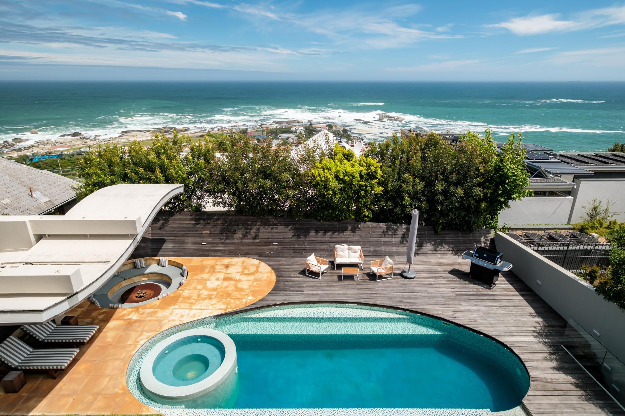 Camps Bay 4Bed Ocean View Pool Hot Tub Villa Lumen 8