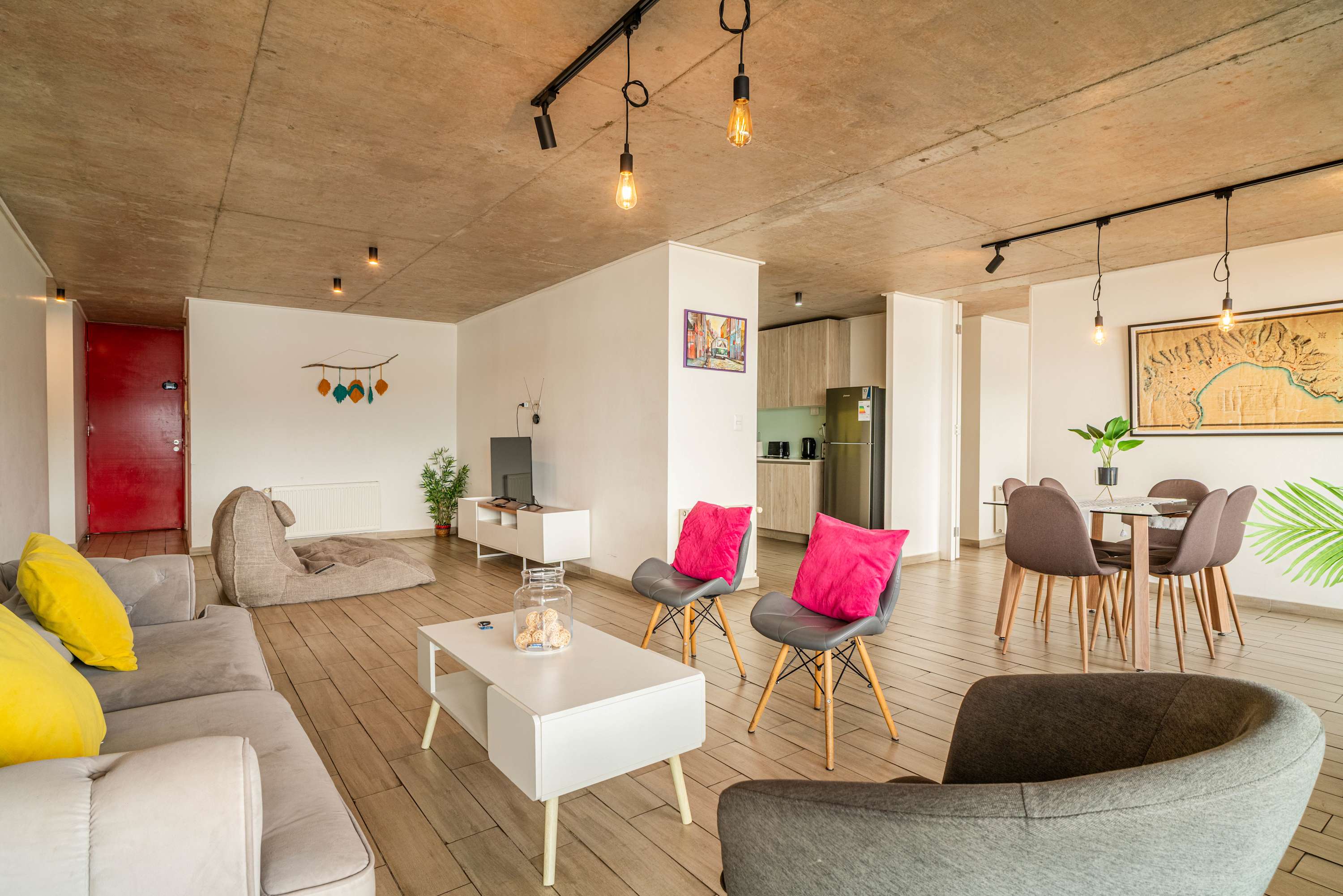 HOM 4 bedrooms, sea-view terrace and parking — Valparaíso, Valparaiso — vacation rental