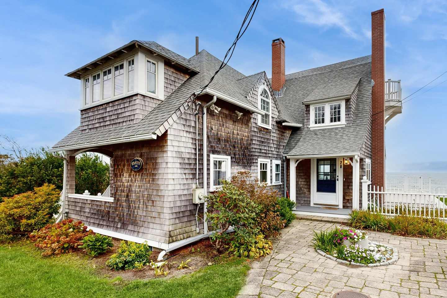 Waterfront home on Sagamore Beach with private pool & panoramic bay views