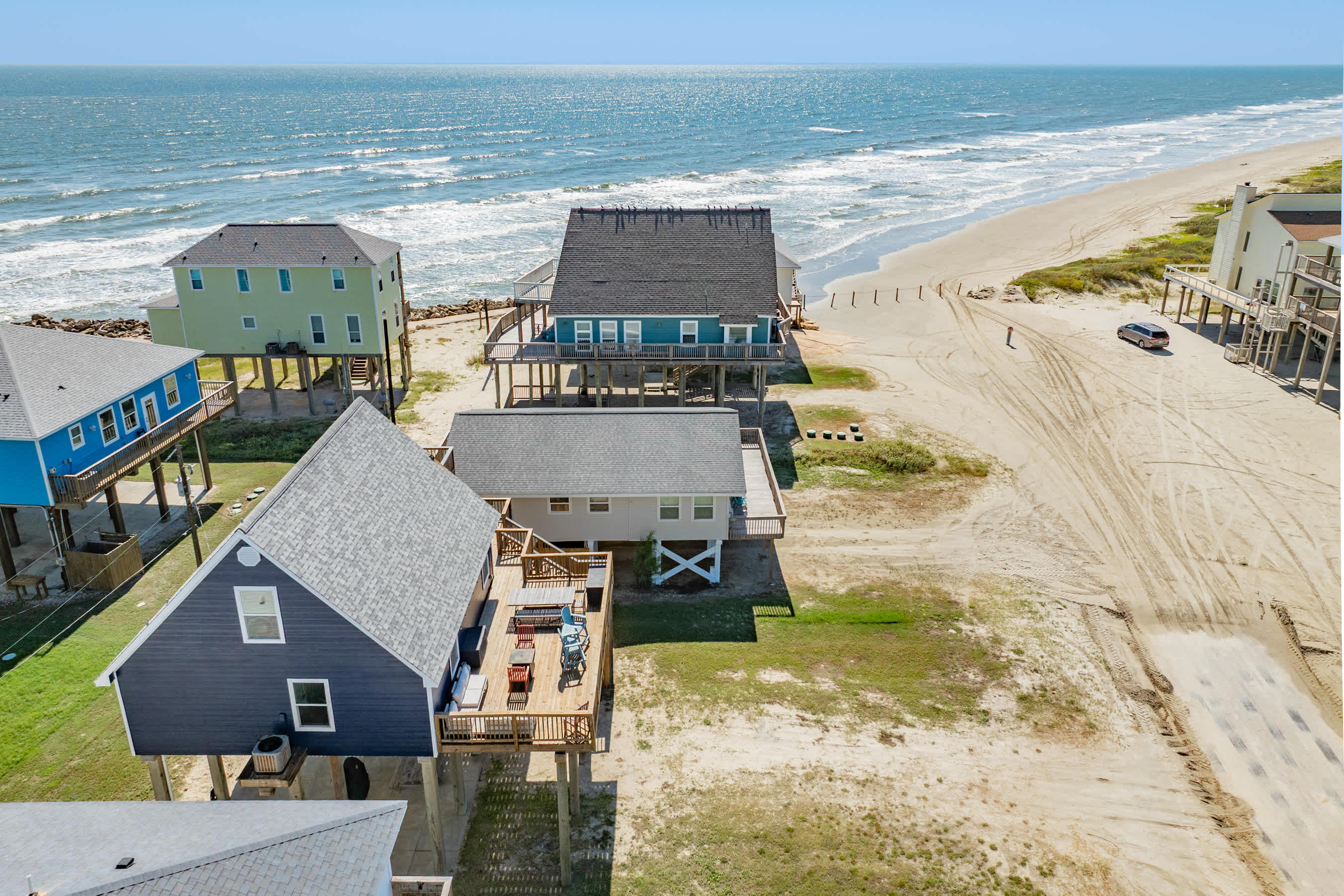 Near main beach entrance for the neighborhood