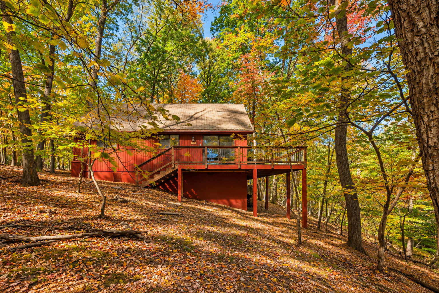 The Woods Resort: + Cozy Fireplace