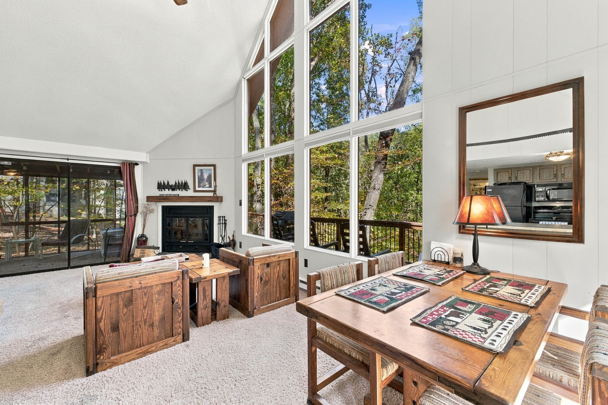 The Woods Resort: + Cozy Fireplace