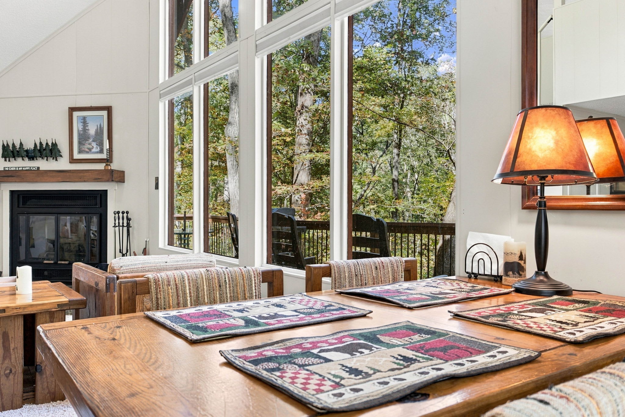 The Woods Resort: + Cozy Fireplace