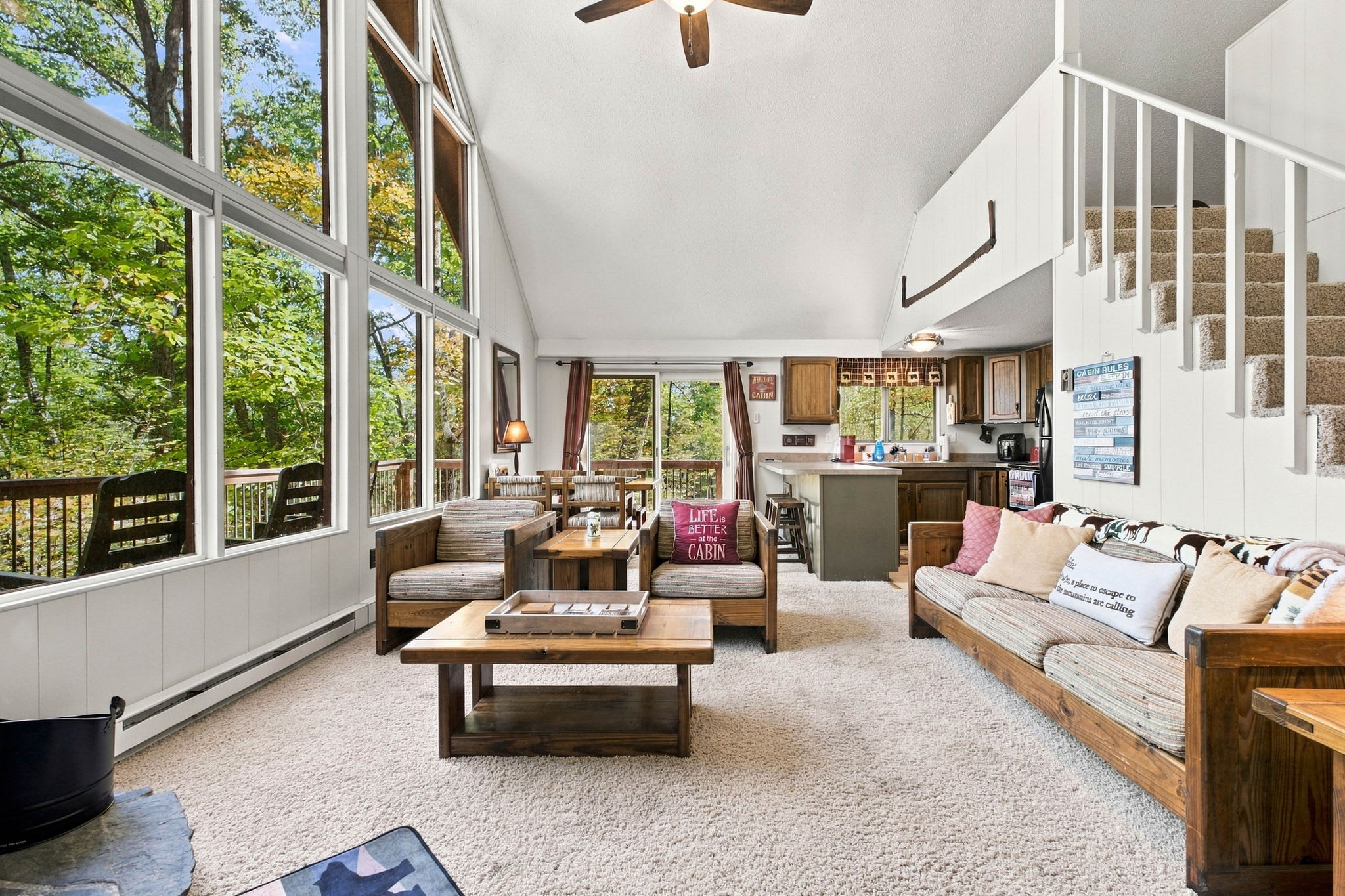 The Woods Resort: + Cozy Fireplace