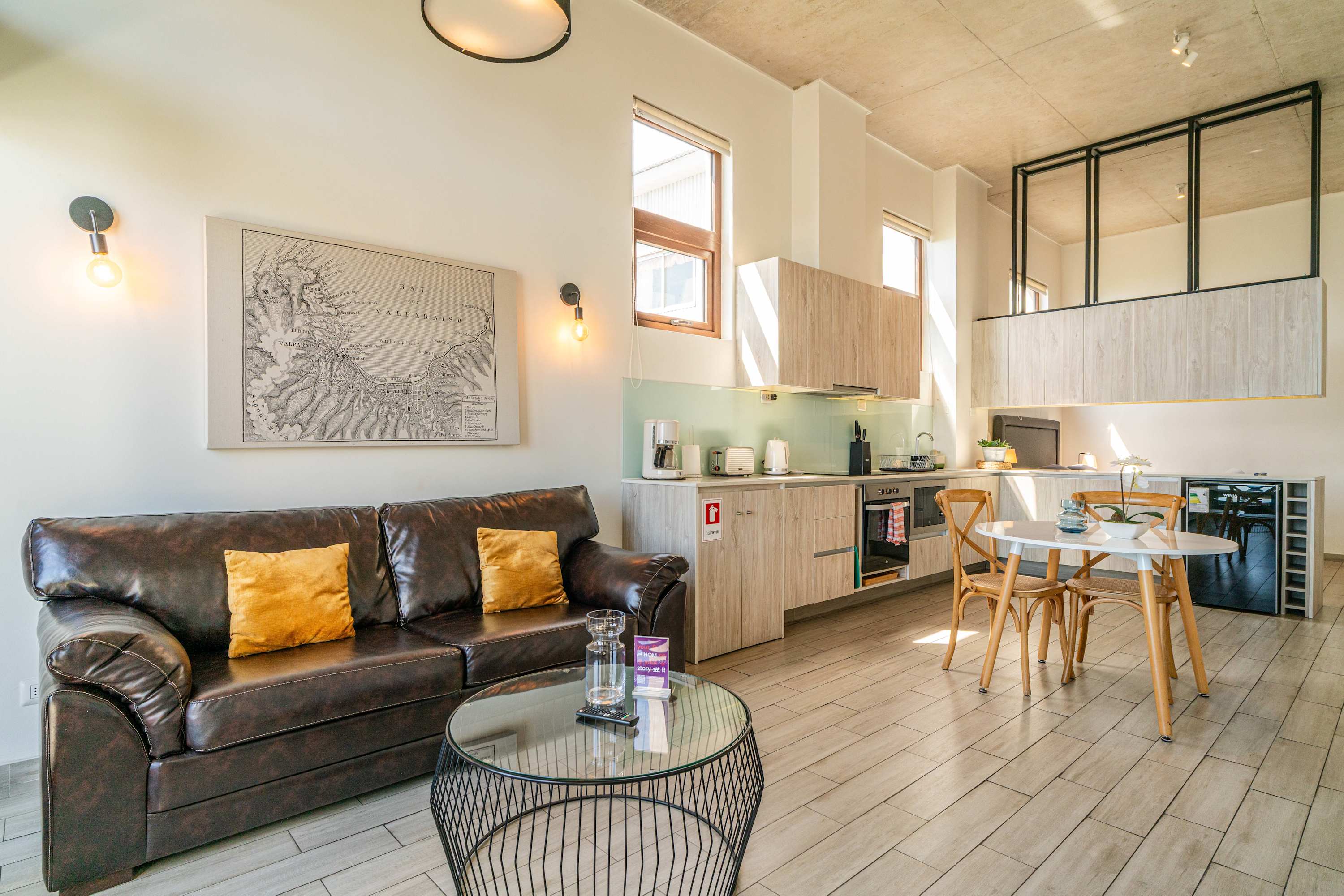 HOM Studio with balcony and sea view · Cerro Barón — Valparaíso, Valparaiso — vacation rental