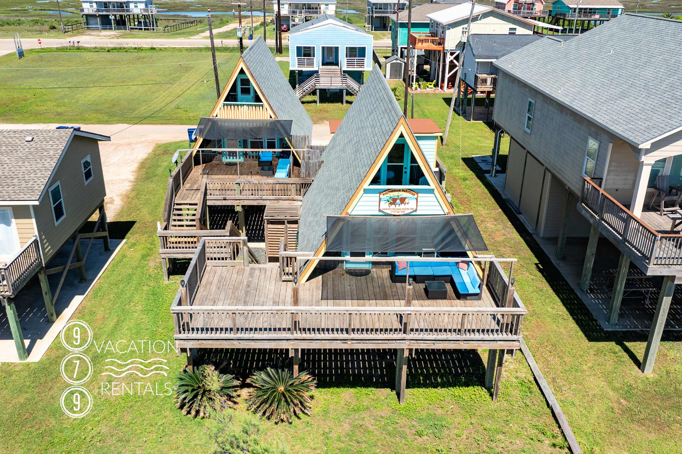 Featured Property The Tiki Hut Polynesian A Frames at the Beach
