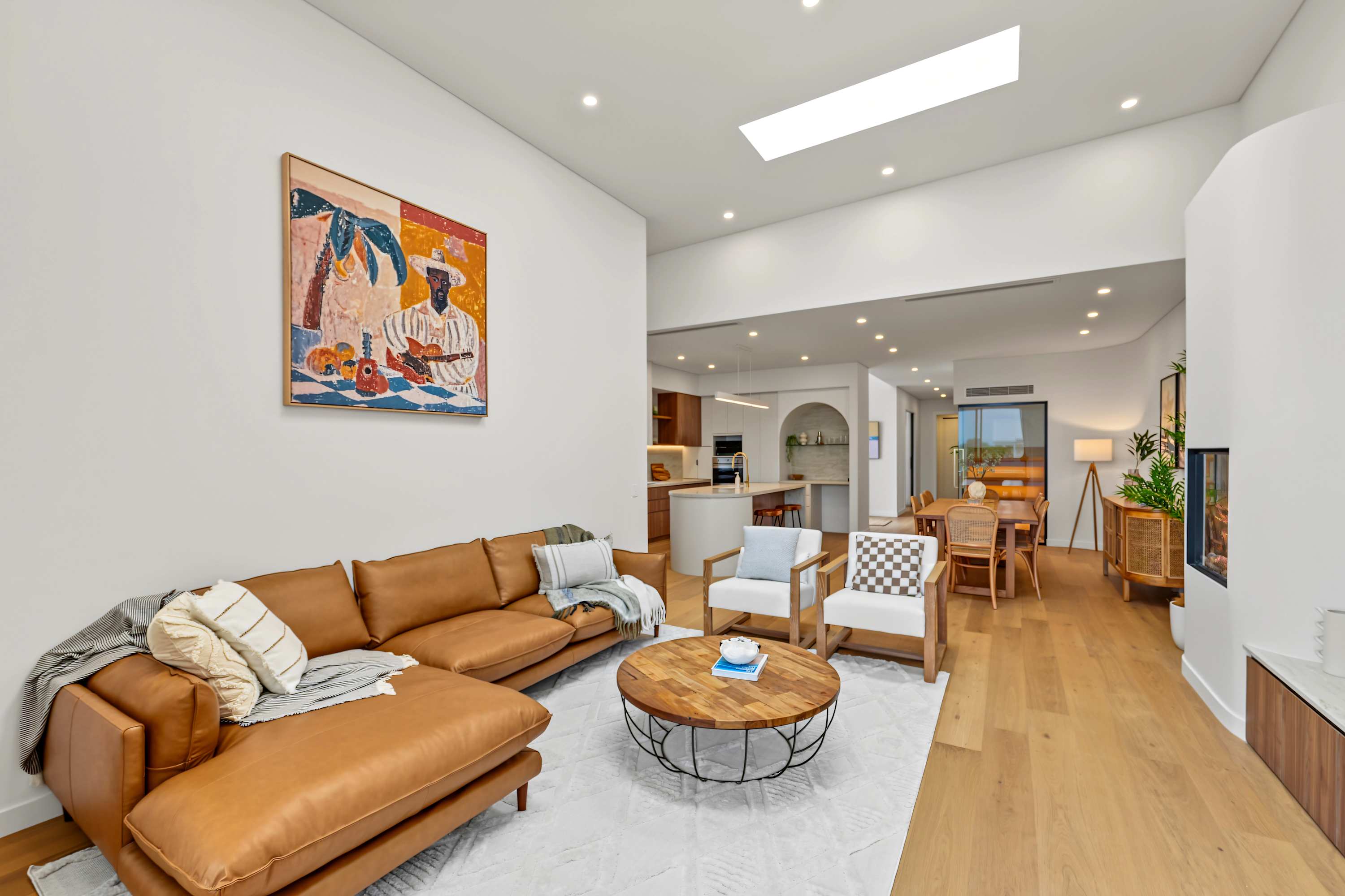 A heated, glass-framed plunge pool, a louvred alfresco built for long lunches, and the lake and beaches just minutes away, welcome to Halcyon Two. Halcyon Two is a brand-new, architecturally designed four-bedroom, four-bathroom home in the heart of Long Jetty. Light, calm and beautifully finished, it's a home for slowing down, gathering the people you love, and enjoying the very best of the Central Coast's lake-and-beach lifestyle.