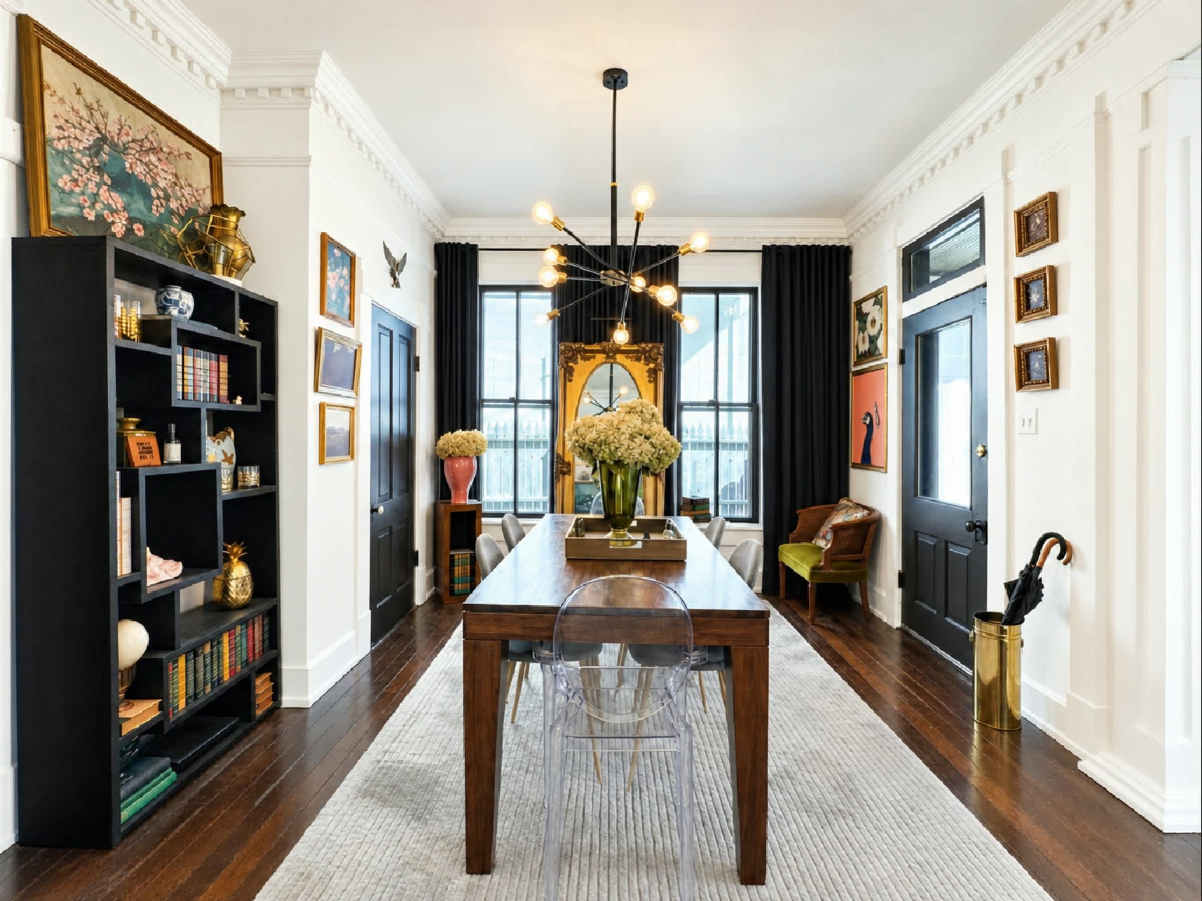 Make mealtime memories together at the dining table, seating 6​