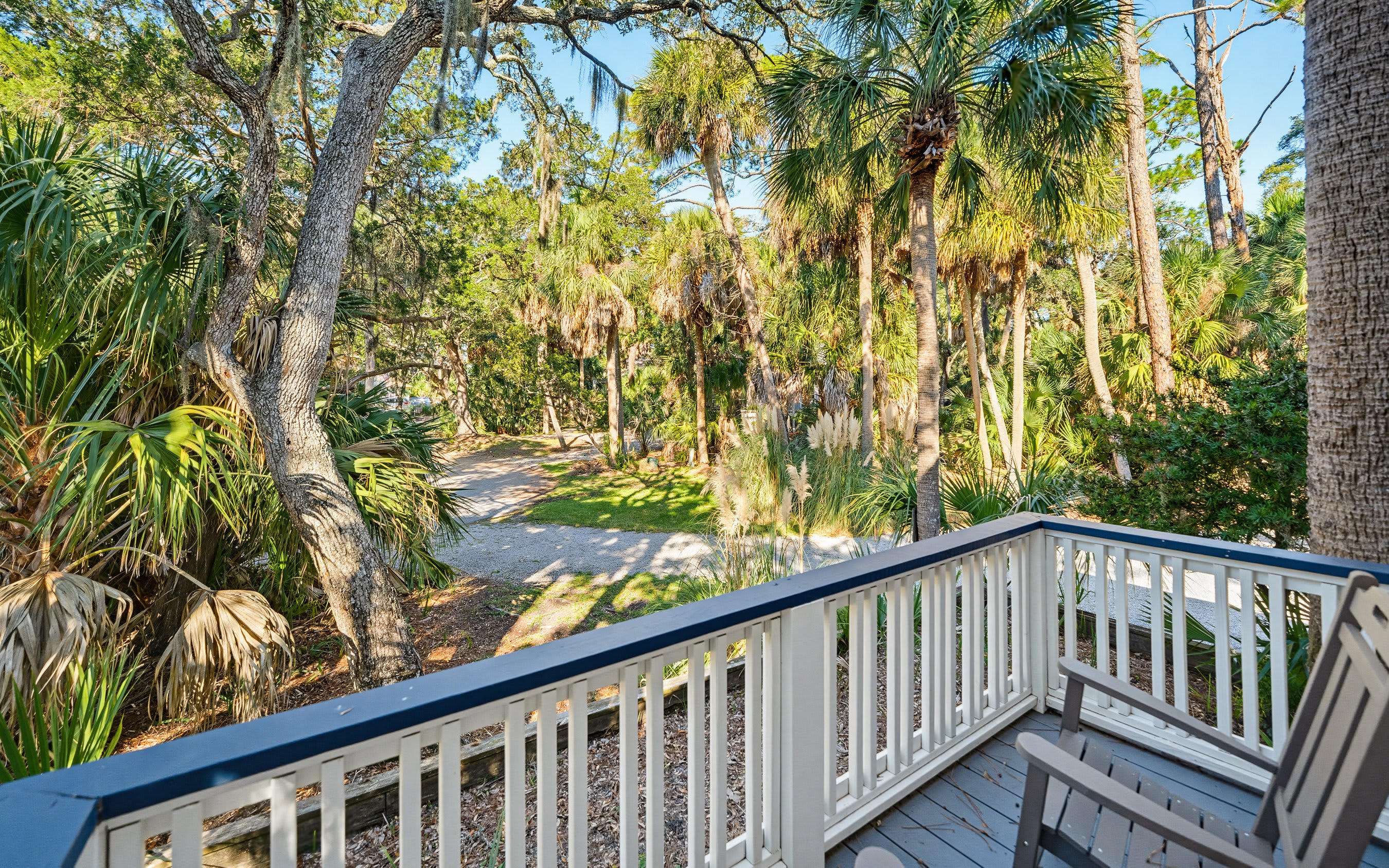 Private Porch off Guest Bedroom