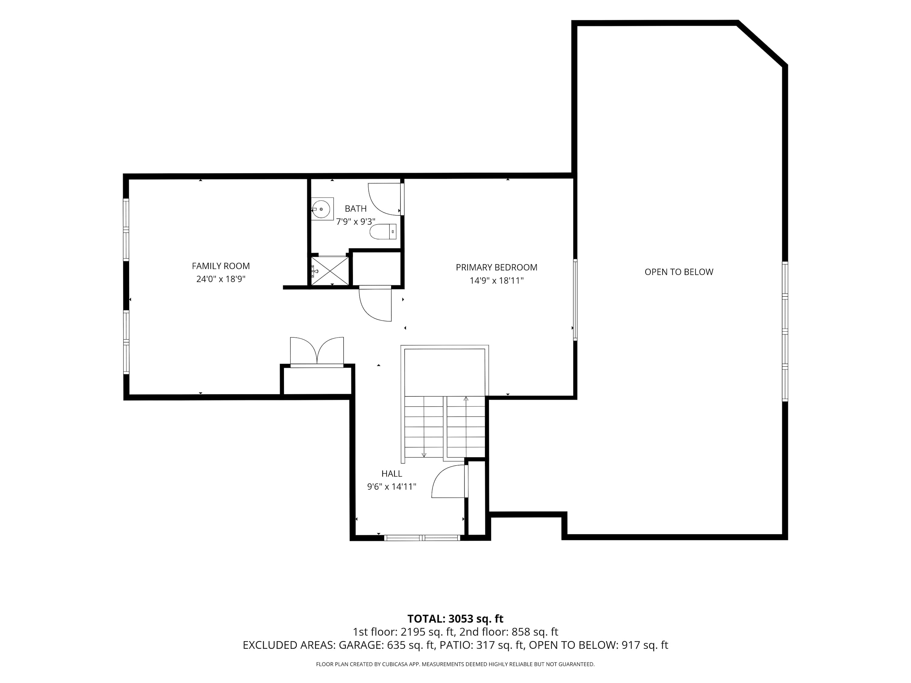 The Barn's 2nd Floor Layout.