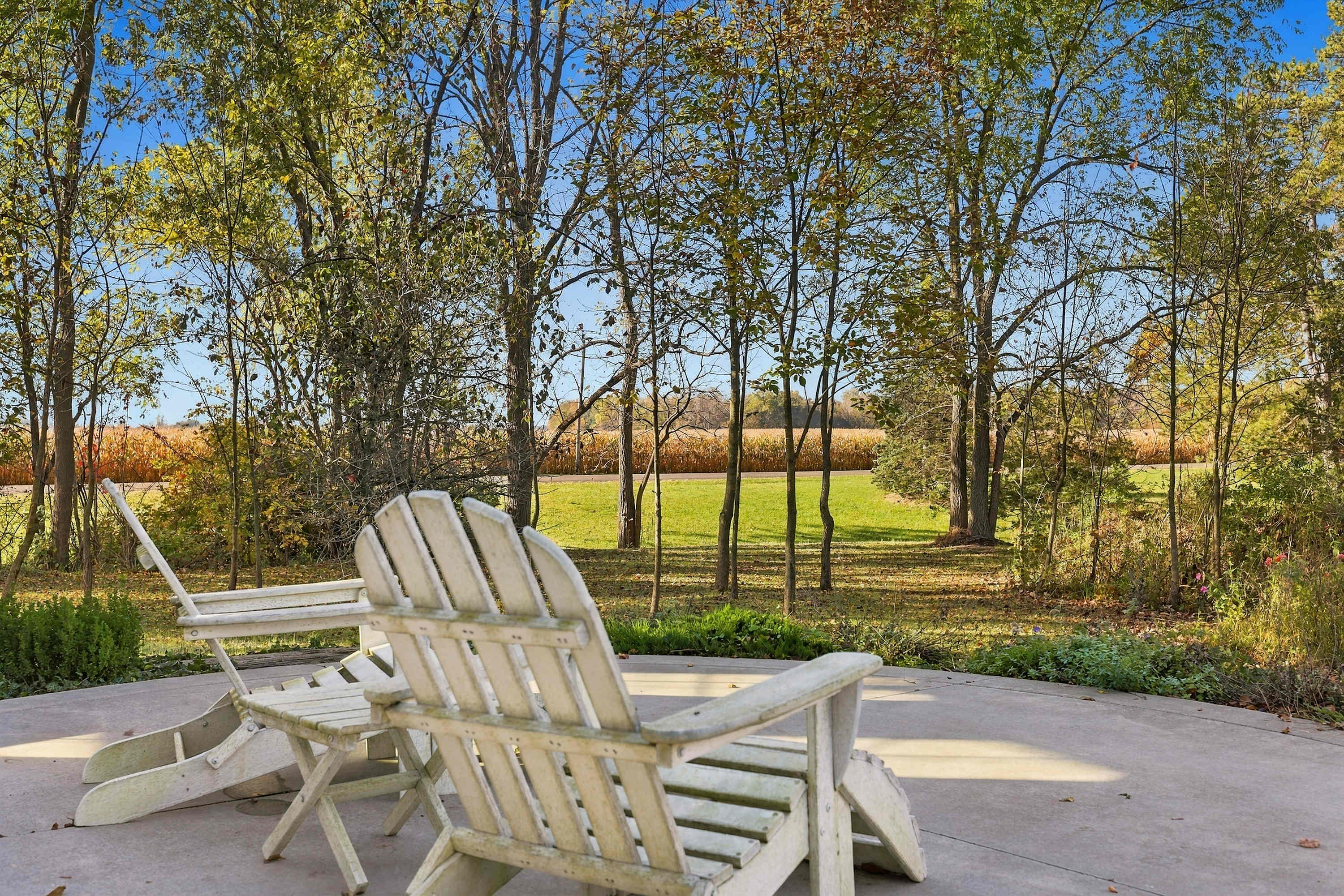 The best seats at The Barn come with a view of Michigan farm country.
