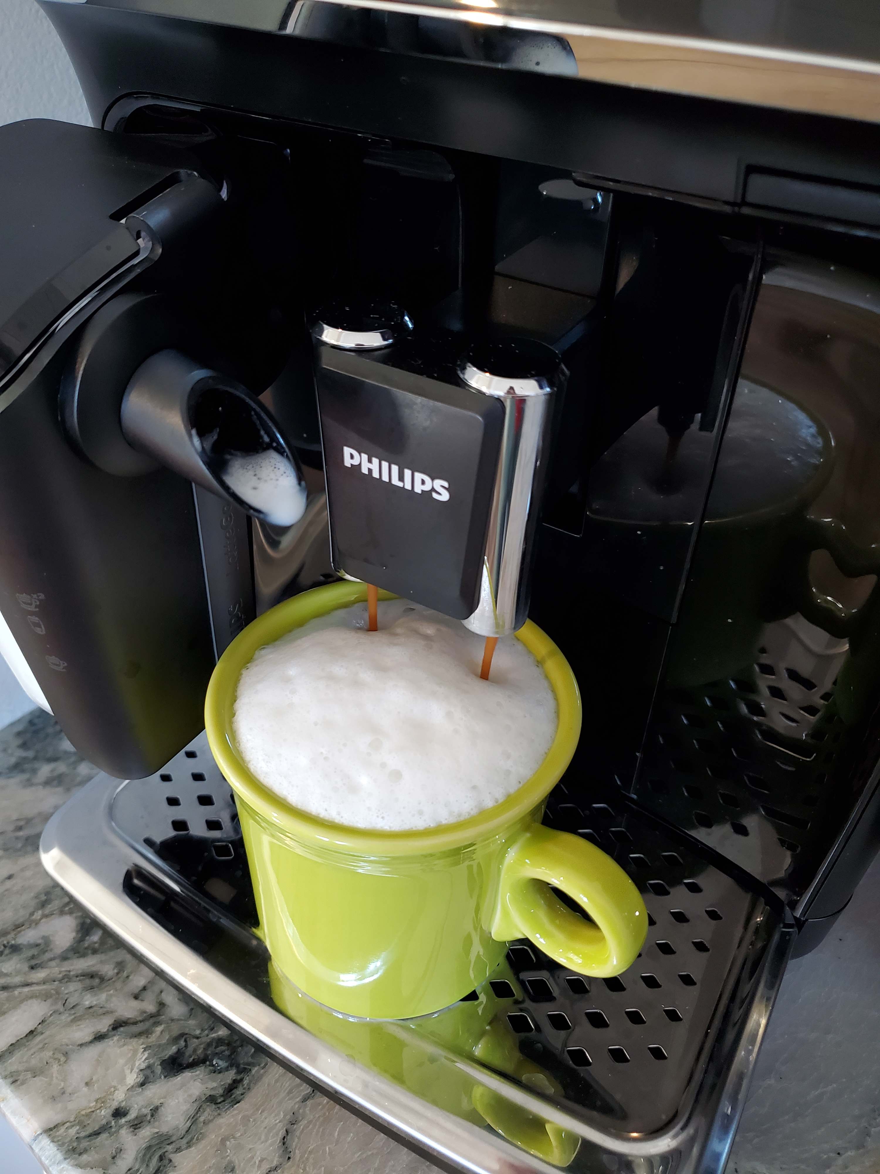 Choose your coffee: old-school drip, Keurig, or the Philips 3200 Series Fully-Automatic Espresso Machine with LatteGo + Iced Coffee Maker.