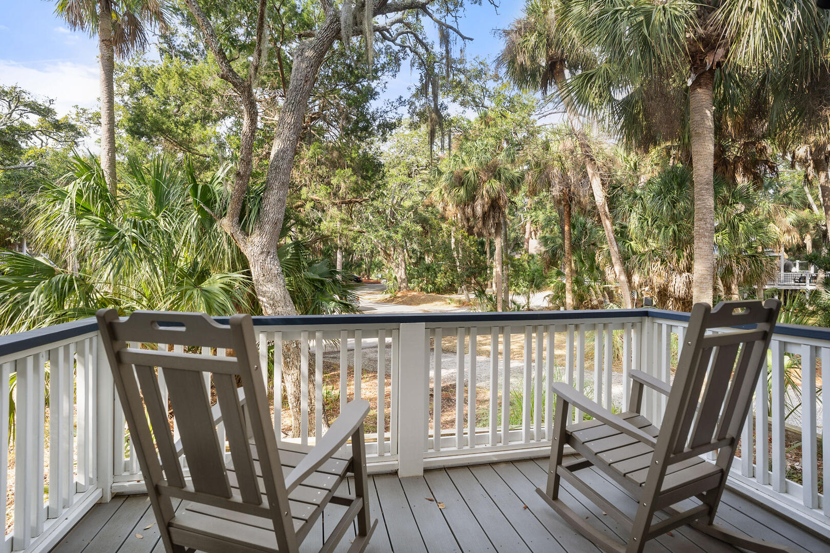 Private Porch off Guest Bedroom