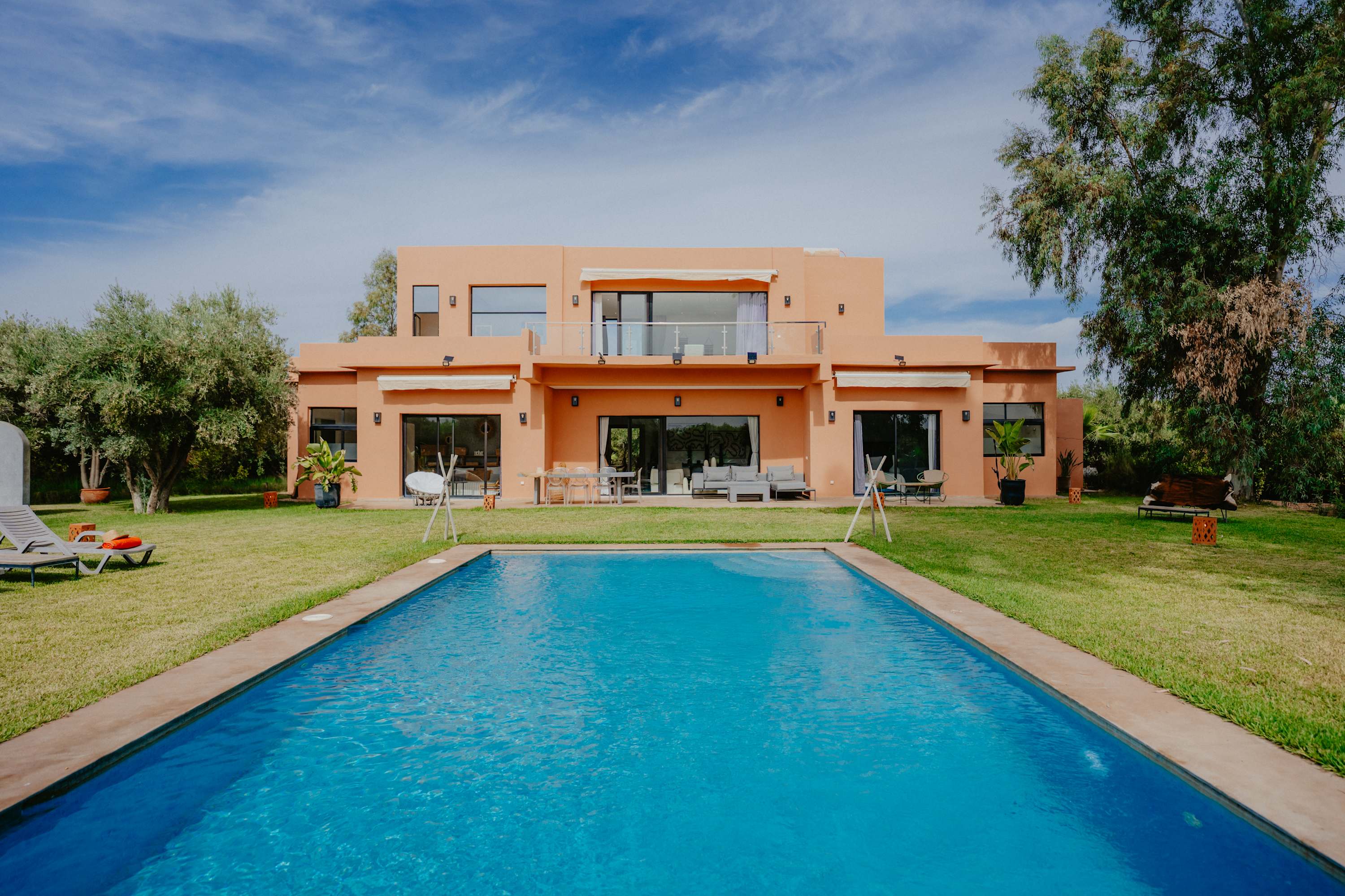 Les jardins d'Eucalyptus - breakfast, swimming pool and tennis court — Aghouatim, Marrakesh-Safi — vacation rental