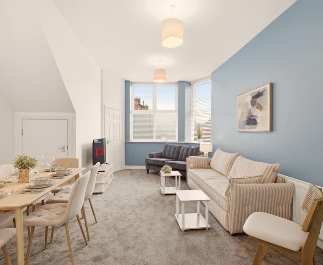 House in Whitley Bay: Central 2 Bed Home Near Beach