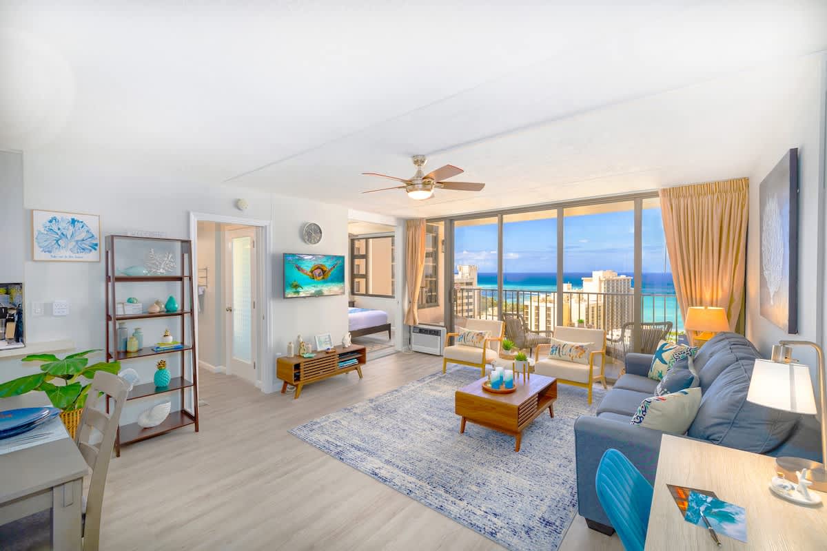 Beautifully renovated 1-bedroom unit with breathtaking ocean views!