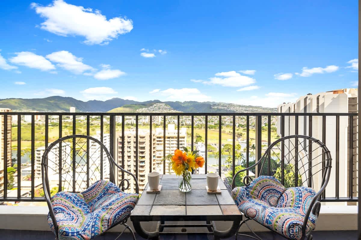 Enjoy every sunrise form the balcony