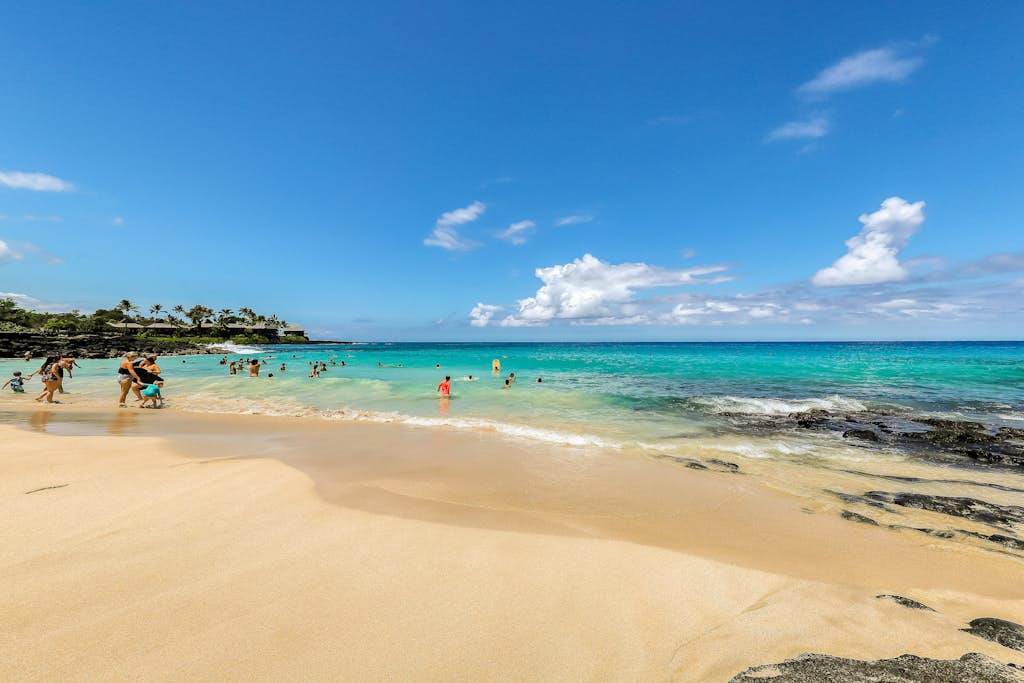 Golden sands and crystal-clear turquoise waters await you just a short stroll from the property