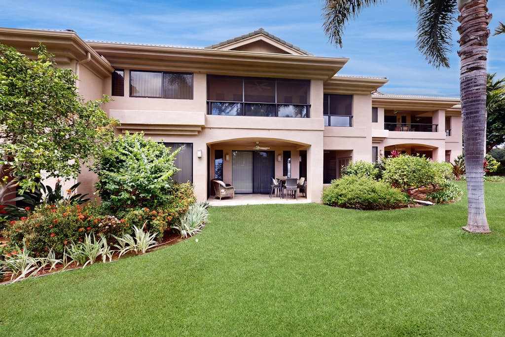 Expansive Lawn Framing Your Island Retreat