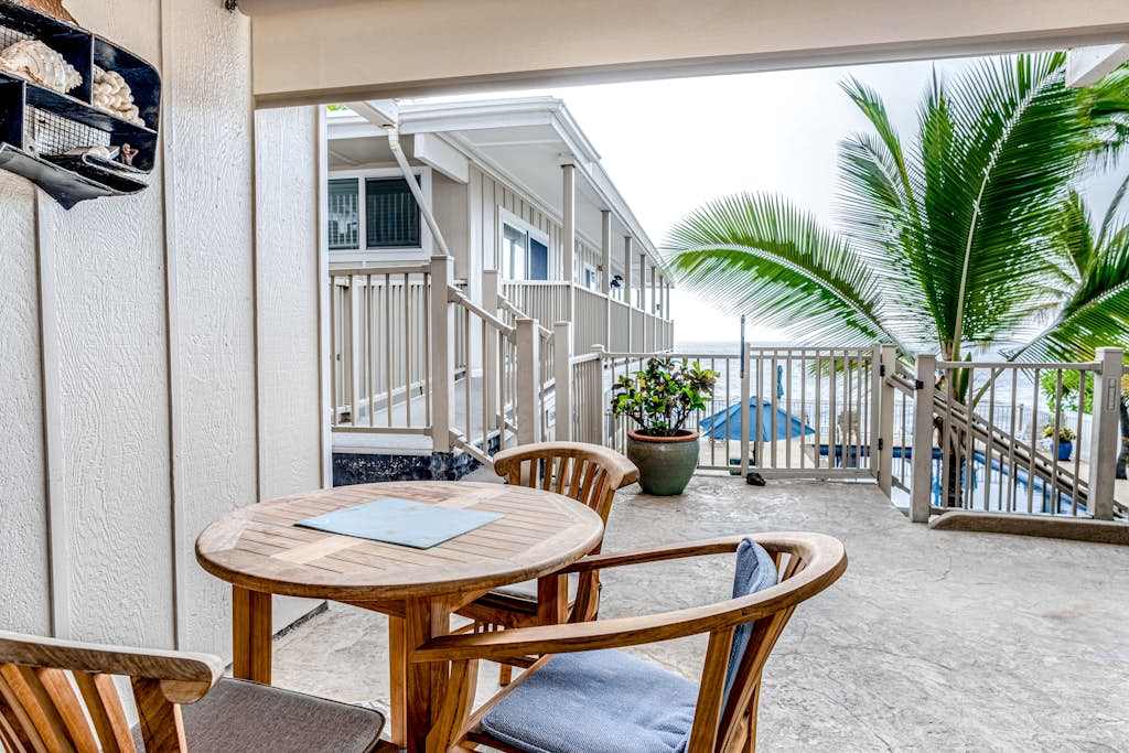 Peaceful Patio With Tropical Breezes
