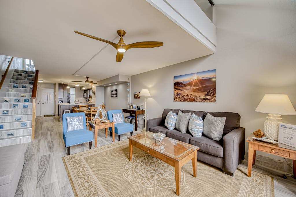 Open Concept Living With Island Charm