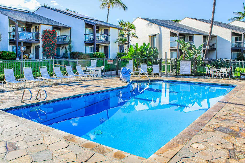 Sparkling Resort Pool Paradise