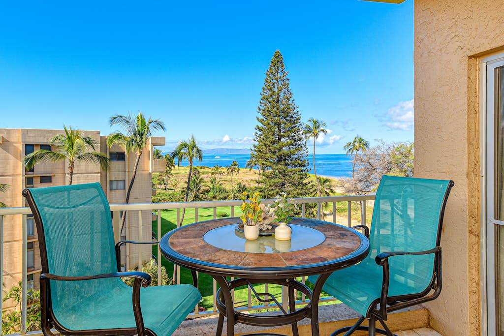 Dine alfresco with a coastal view