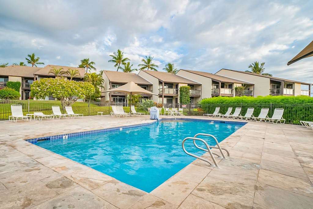 Sparkling Resort Pool For Sunny Days