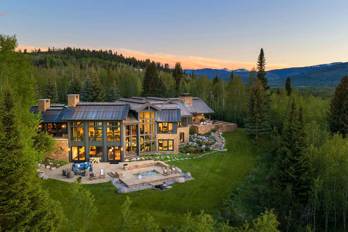 Abode at Teton Crest, views, luxury estate