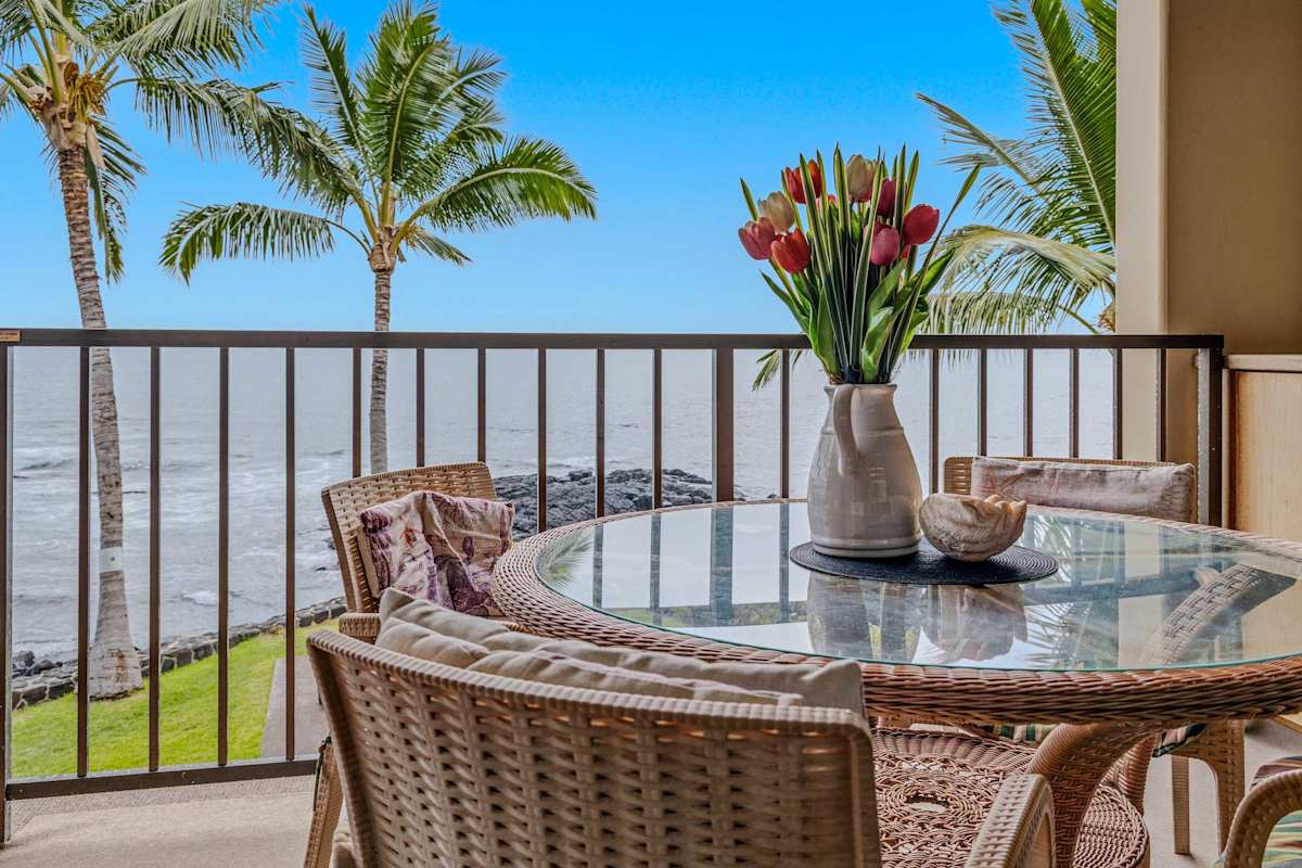 Dine Al Fresco With Oceanfront Views