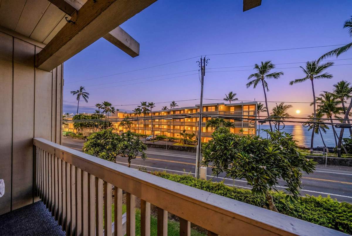 Private Lanai With Twinkling Evening Views