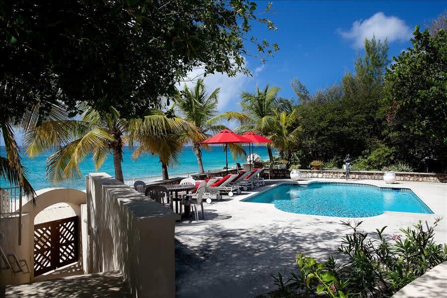 Baie Longue Beach House Beach Gate
