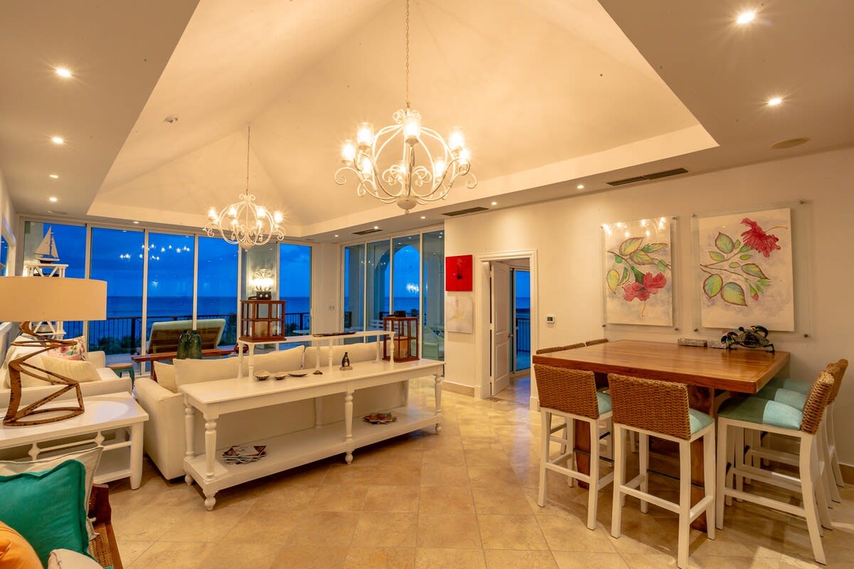 Interior night view