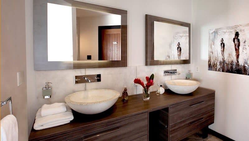 double sink bathroom