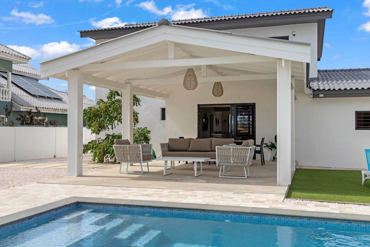 lounge by the pool