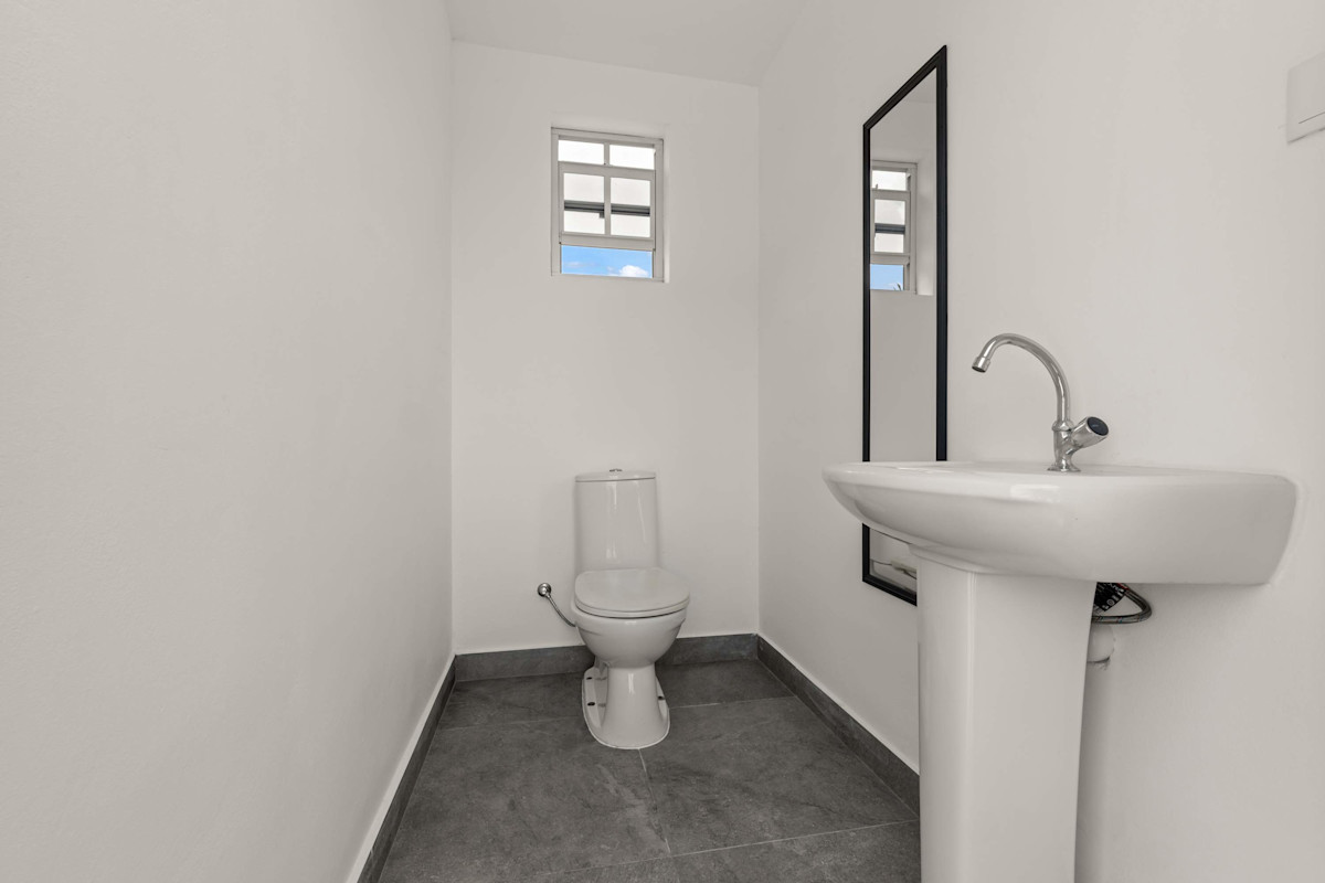 outside bathroom