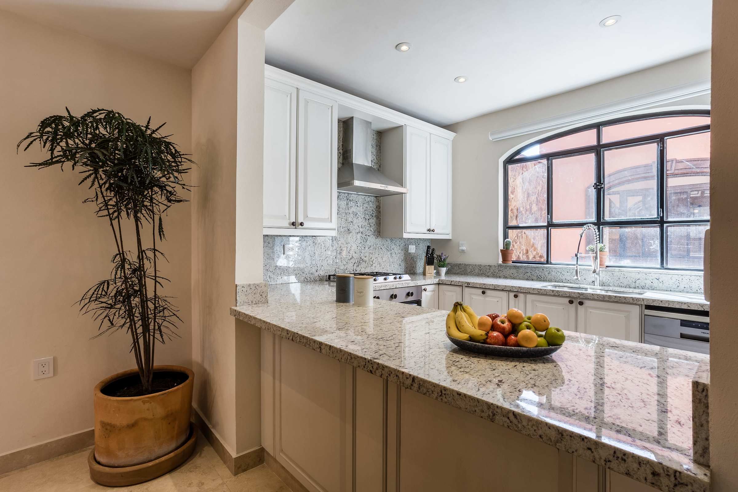 Kitchen with new appliances