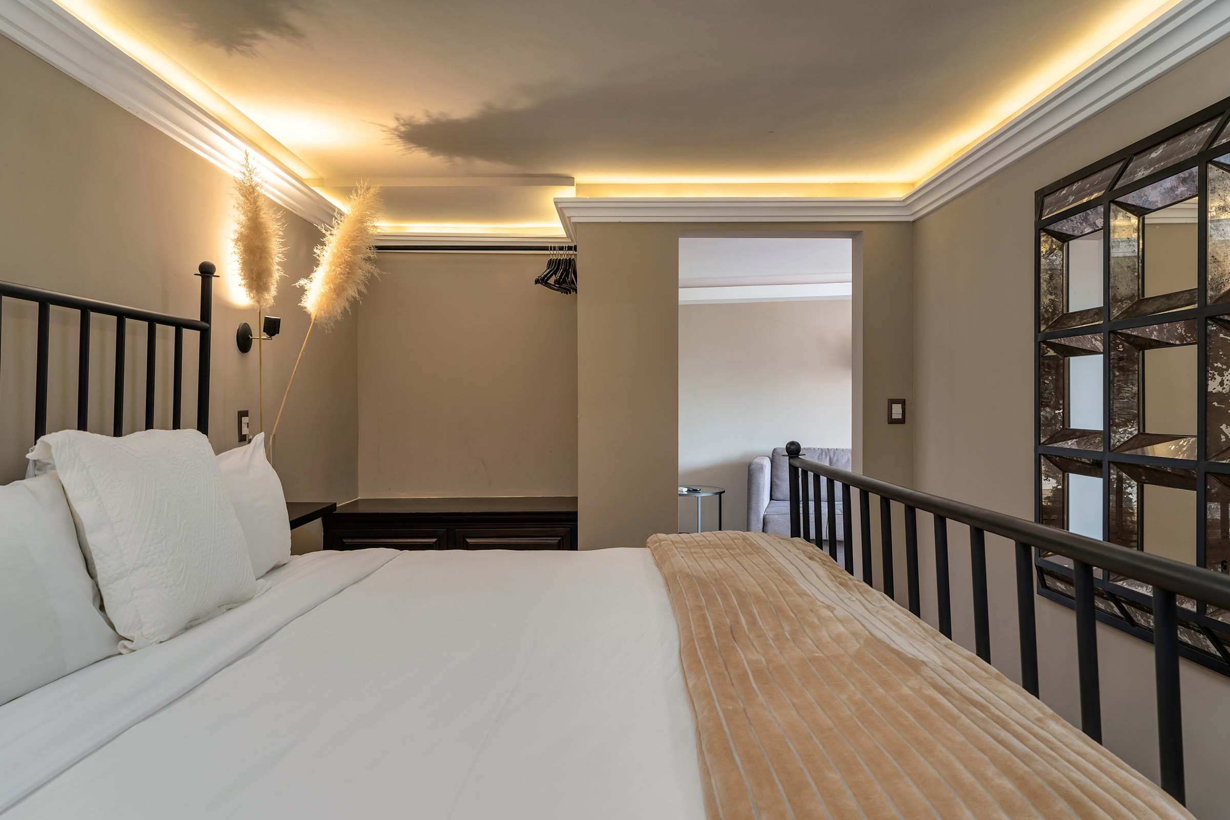 Casita king bedroom