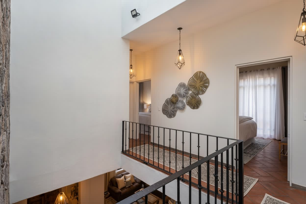 Upstairs bedrooms