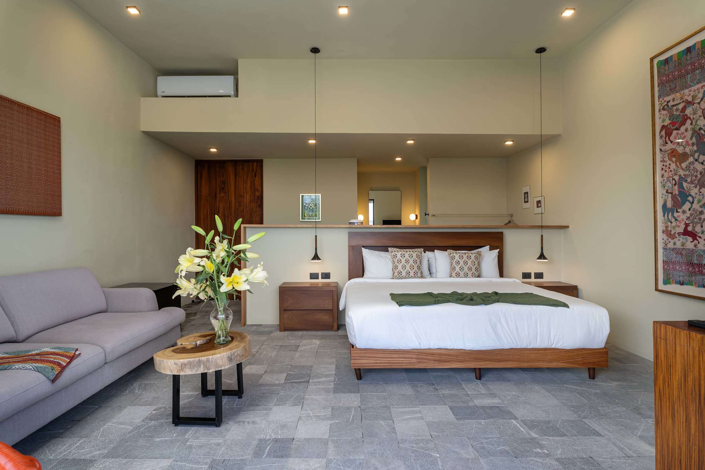 Villa Lua Bungalow B • Countryside Retreat 3 Guests w/ Outdoor Soaking Tub & Fire Pit 3
