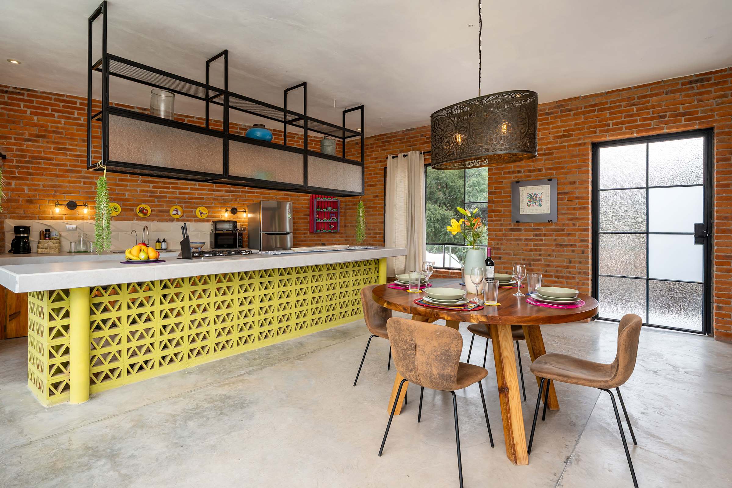 Kitchen and Dining Area