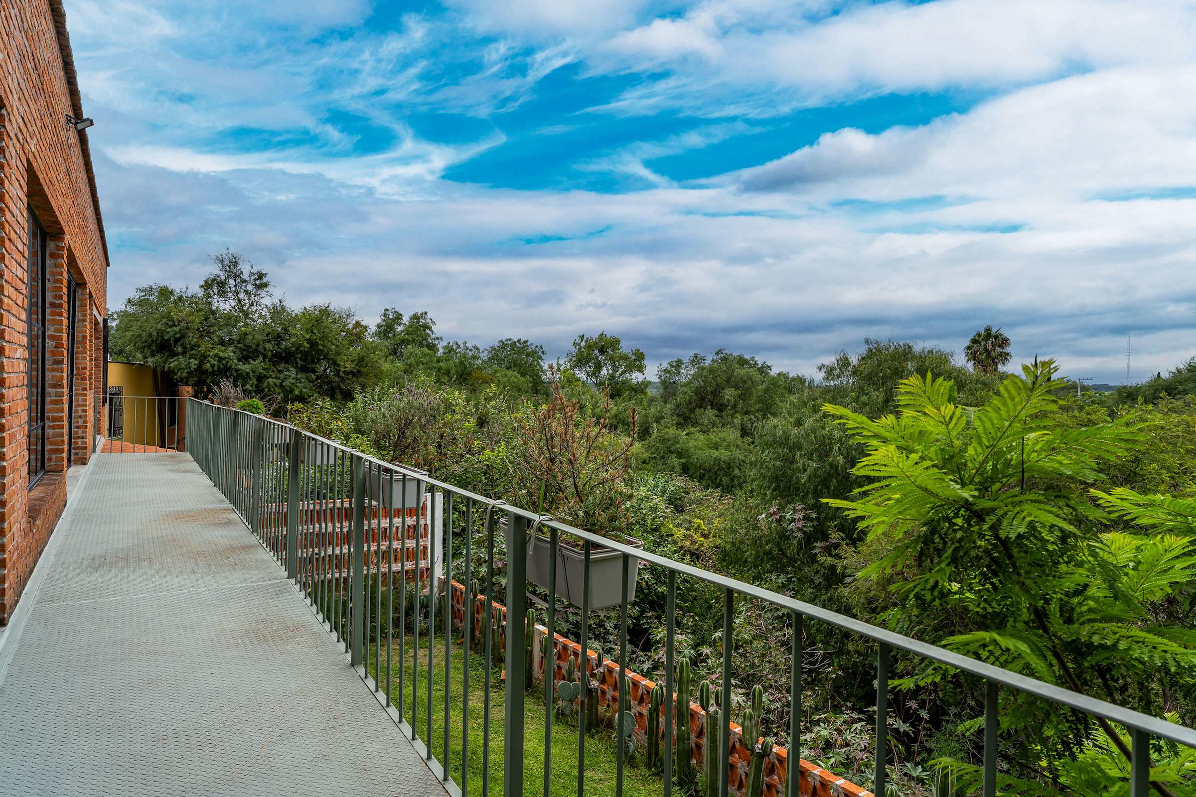 Private Balcony with Garden Views